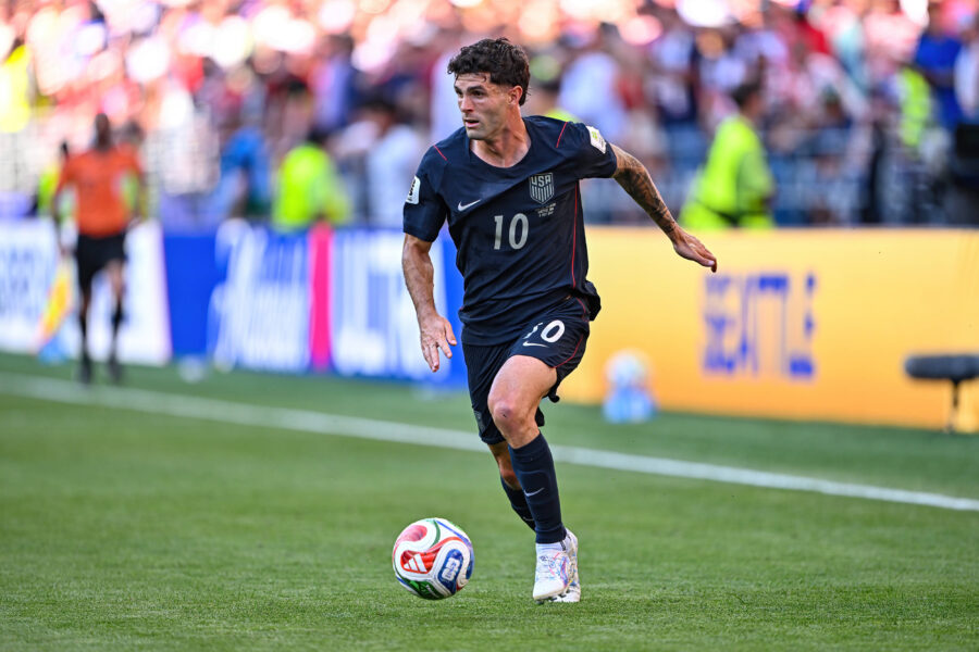 Pulisic in Usa-Belgio