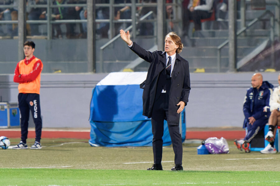 Roberto Mancini torna sulla panchina dell'Italia