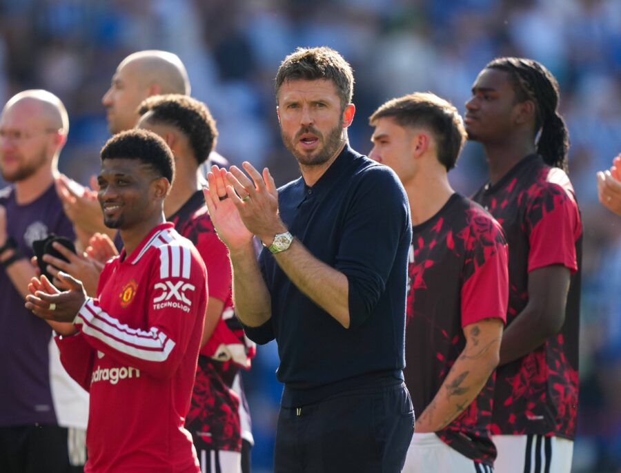Michael Carrick, manager del Manchester United