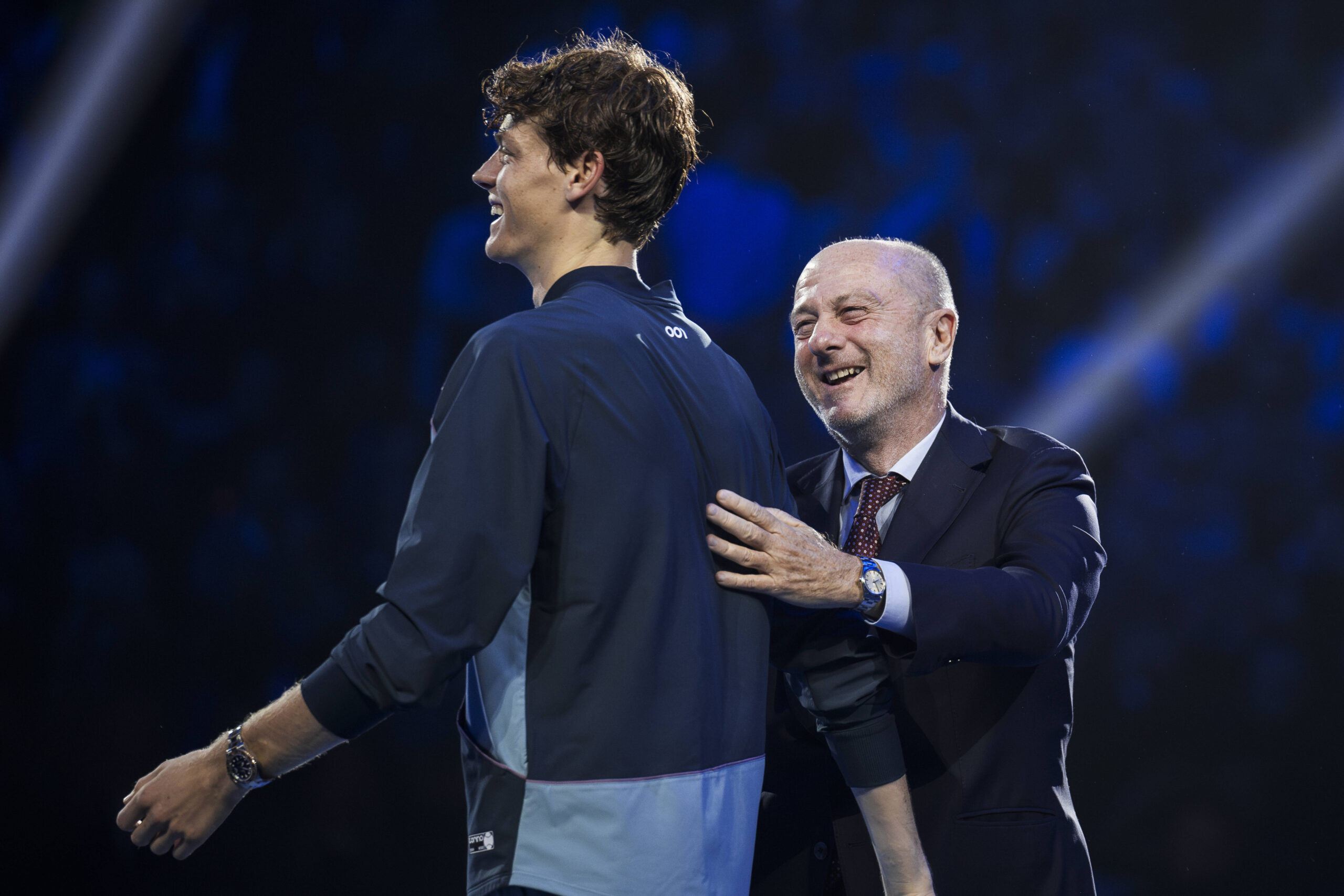 Binaghi e Sinner alle ATP Finals