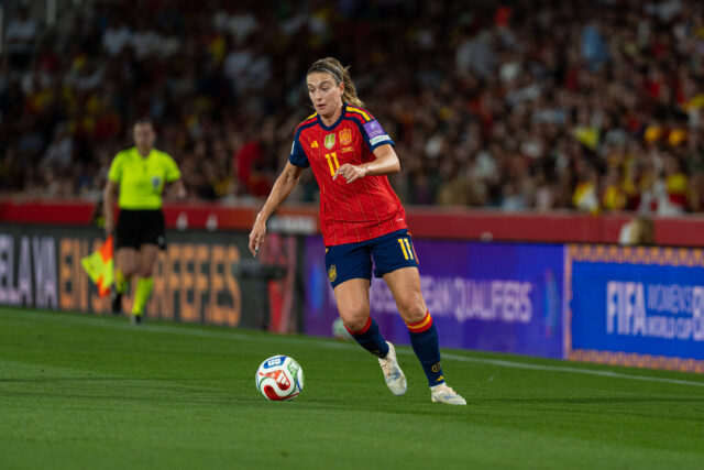 Alexia Putellas giocatrice della Spagna