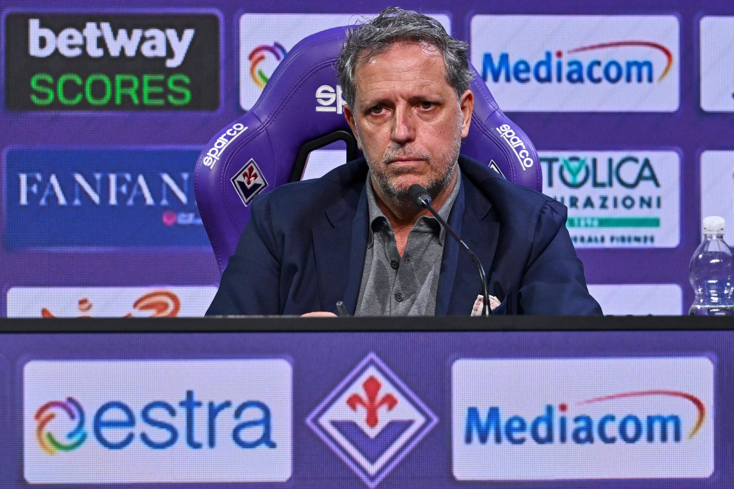 Fabio Paratici in conferenza stampa