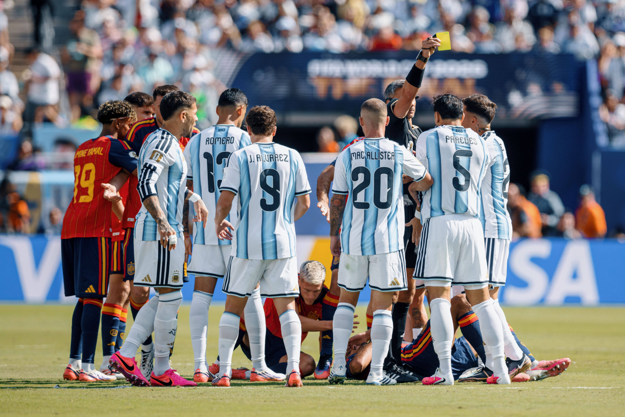 Giocatori dell'Argentina