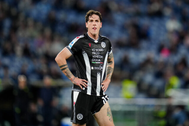Zaniolo in Lazio-Udinese