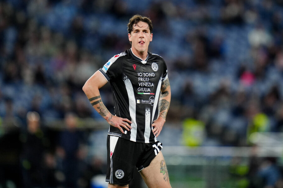 Zaniolo in Lazio-Udinese