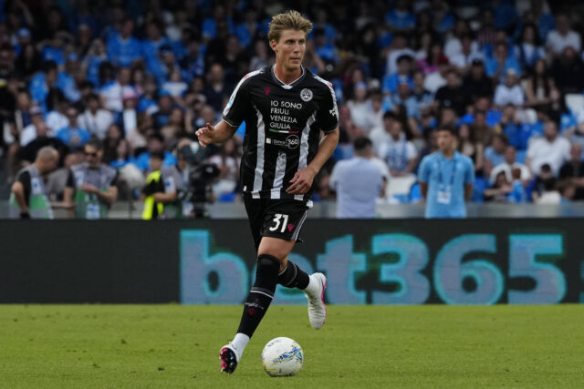 Juve e Atalanta su Kristensen dell'Udinese