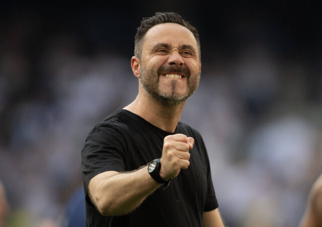 De Zerbi allenatore del Tottenham
