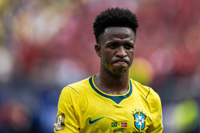 Vinicius Junior prima dell'operazione