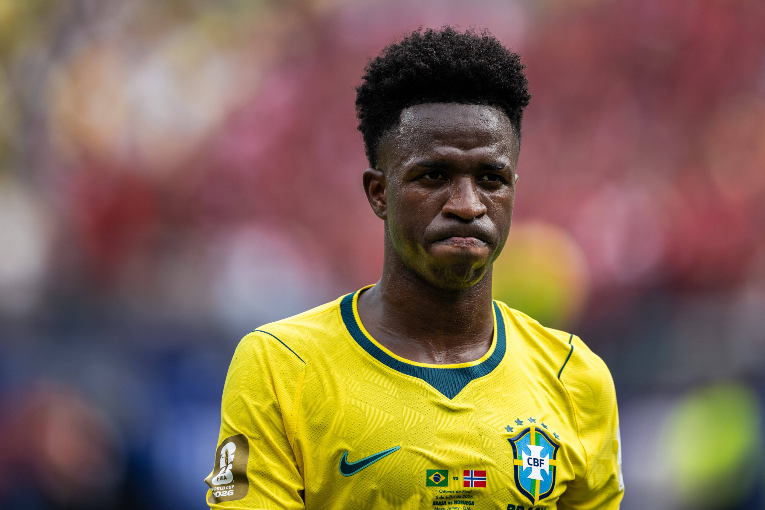 Vinicius Junior prima dell'operazione