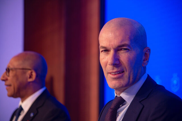 Presentazione Zidane ct Francia
