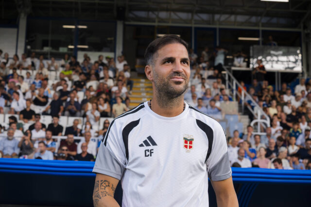 Cesc Fabregas coach of Como during the Como Cup between Como 1907 v Al Ula played at the Stadio Giuseppe Sinigaglia, on July 29, 2026 in Italy Italy *** Cesc Fabregas, coach of Como, during the Como Cup match between Como 1907 and Al Ula, played at Stadio Giuseppe Sinigaglia on July 29, 2026, in Italy Copyright: xAgenciaxLOFx