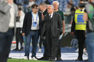Claudio Lotito presidente della Lazio