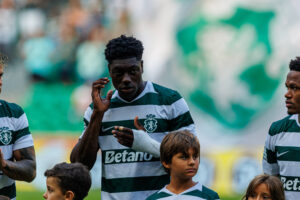 Issa Doumbia centrocampista italiano dello Sporting Lisbona