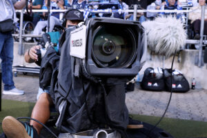 Telecamera calcio tv