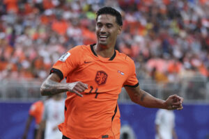 Reijnders con la maglia dell'Olanda