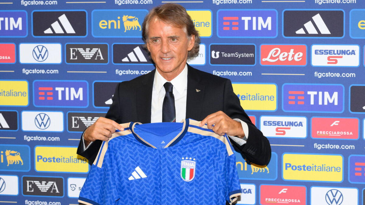 roberto mancini ct dell'italia