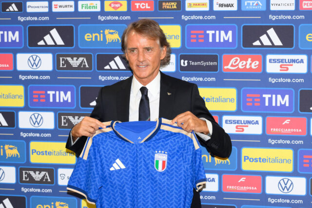 roberto mancini ct dell'italia