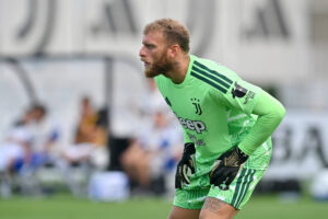 Di Gregorio con la maglia della Juventus