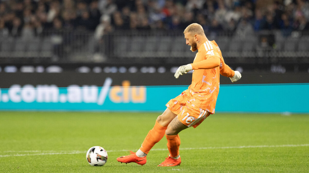 Di Gregorio durante l'amichevole Inter-Juventus