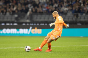 Di Gregorio durante l'amichevole Inter-Juventus