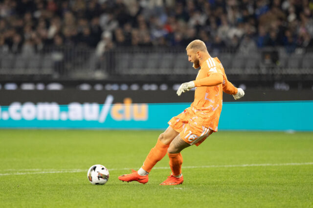 Di Gregorio durante l'amichevole Inter-Juventus