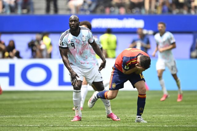 Lukaku in Belgio-Spagna