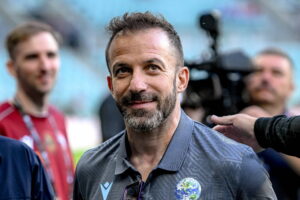 Del Piero durante una partita legend