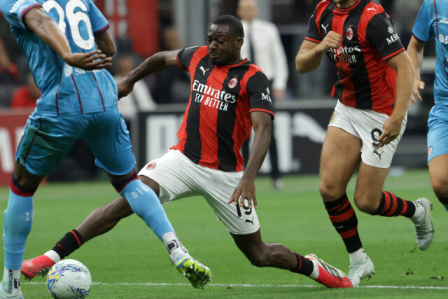 Fofana in azione con il Milan