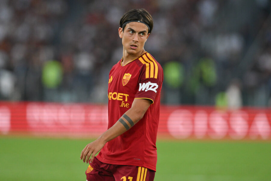 Dybala durante Roma-Inter