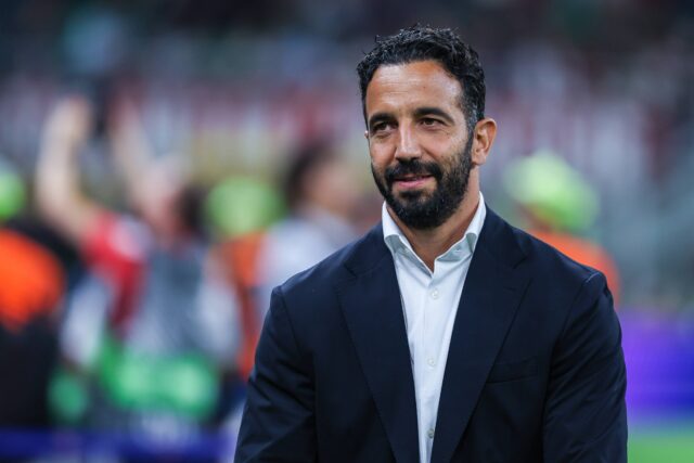 AC Milan vs SL Benfica - UEFA Europa League 2026 27 League Phase - Matchday 1 in Milan, Italy - 16 Sep 2026 Ruben Amorim Head Coach of AC Milan looks on during UEFA Europa League 2026 27 League Phase - Matchday 1 football match between AC Milan and SL Benfica. AC Milan 0 - 2 SL Benfica Milan Italy Copyright: xFabrizioxCarabellix xSOPAxImagesx Fabrizio-Carabelli-1451255