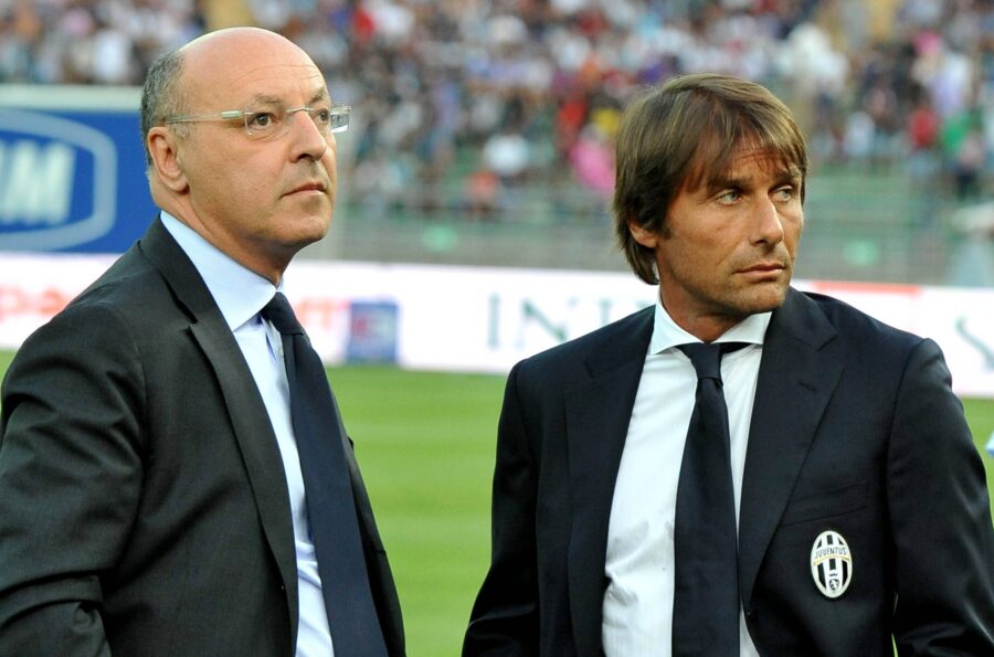Marotta e Conte ai tempi della Juve