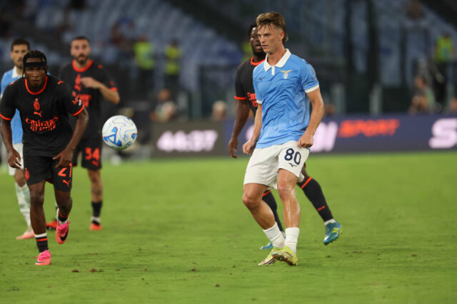 Gudmundsson durante Lazio-Milan