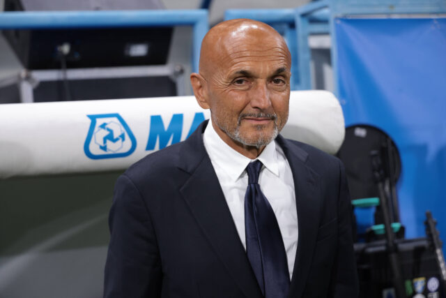 Luciano Spalletti durante Sassuolo-Juventus