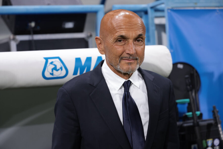 Luciano Spalletti durante Sassuolo-Juventus