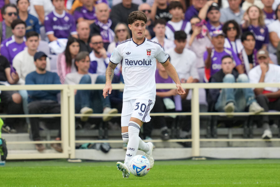 Mattia Liberali, autore del gol dello 0-1 contro la Fiorentina