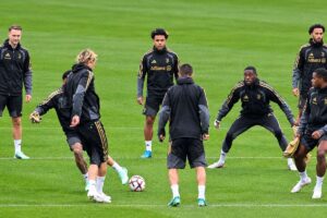 Allenamento juve