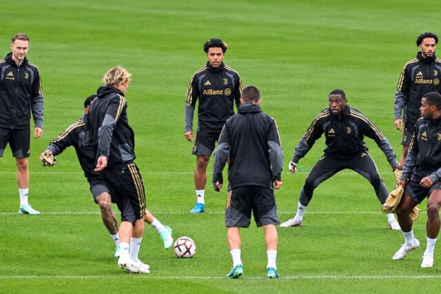 Allenamento juve
