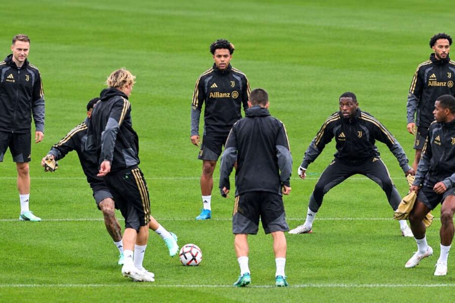 Allenamento juve