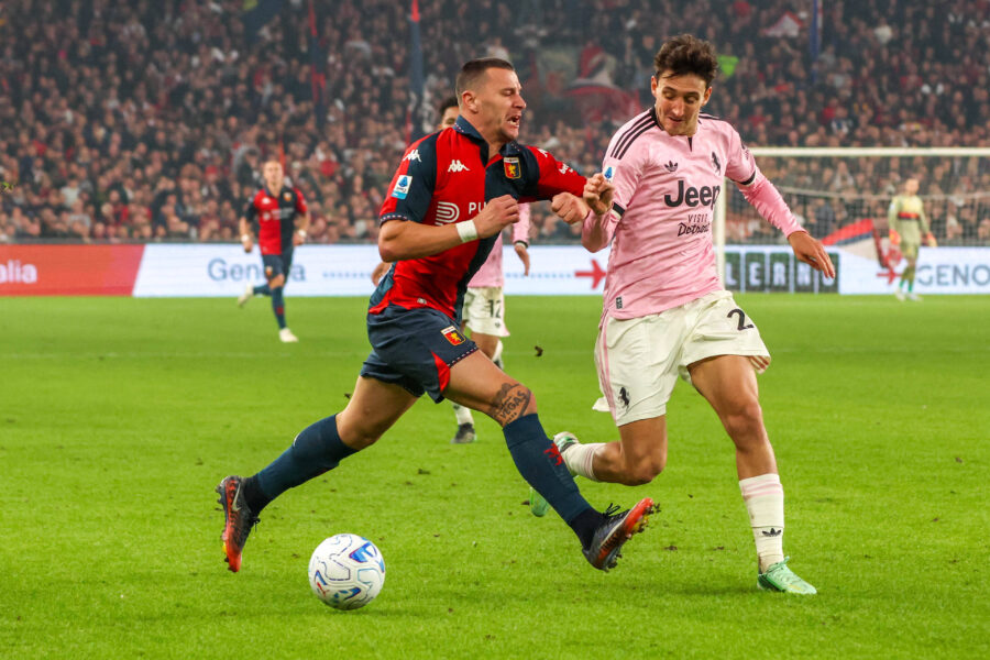 Critiche a Cambiaso dopo Genoa-Juventus