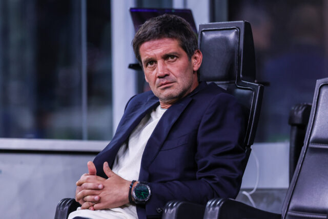 Cristian Chivu mastica amaro dopo la sconfitta con il Bruges