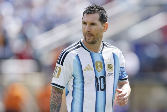 EAST RUTHERFORD, NEW JERSEY - Lionel Messi of Argentina during the 2026 FIFA World Cup, WM, Weltmeisterschaft, Fussball final between Spain and Argentina at the New York New Jersey Stadium on July 19, 2026, in East Rutherford, New Jersey, United States. MAURICE VAN STEEN ANP World Cup Soccer 2026 xVIxANPxSportx xMauricexvanxSteenxIVx 563882748 originalFilename: 563882748.jpg