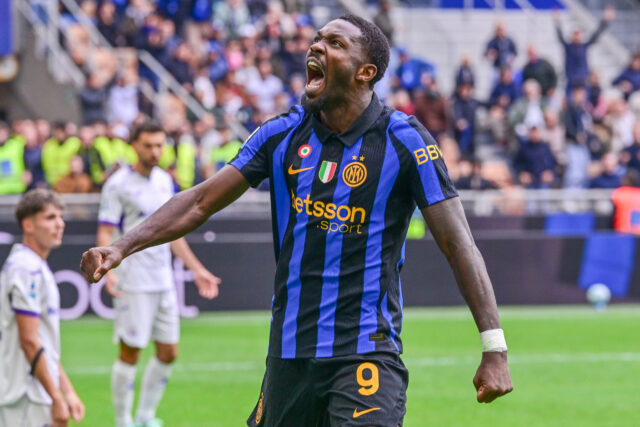 Thuram in Inter-Fiorentina