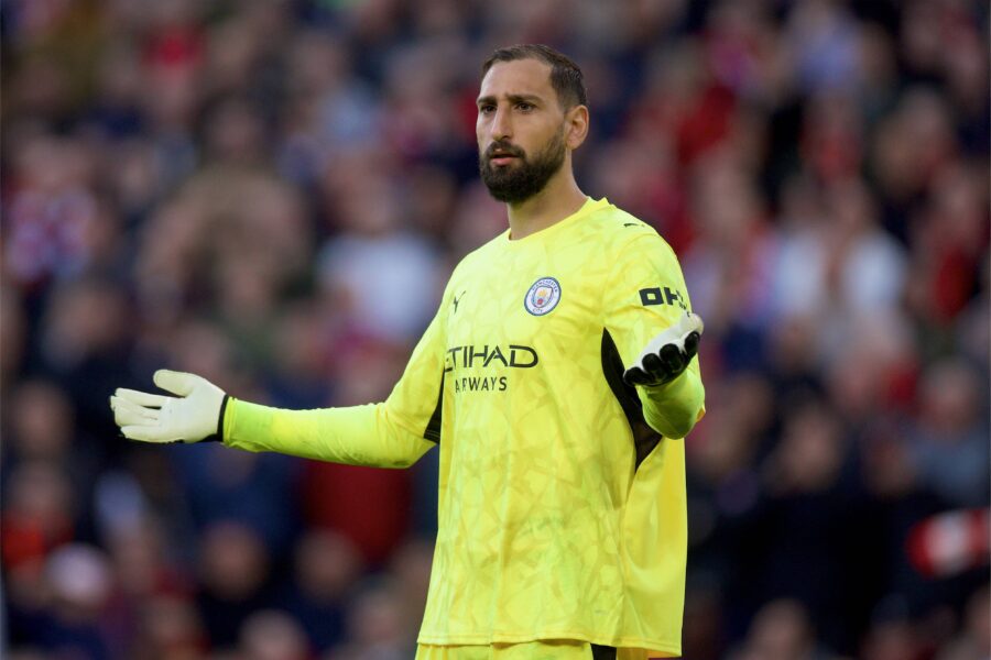 Donnarumma portiere del Manchester City