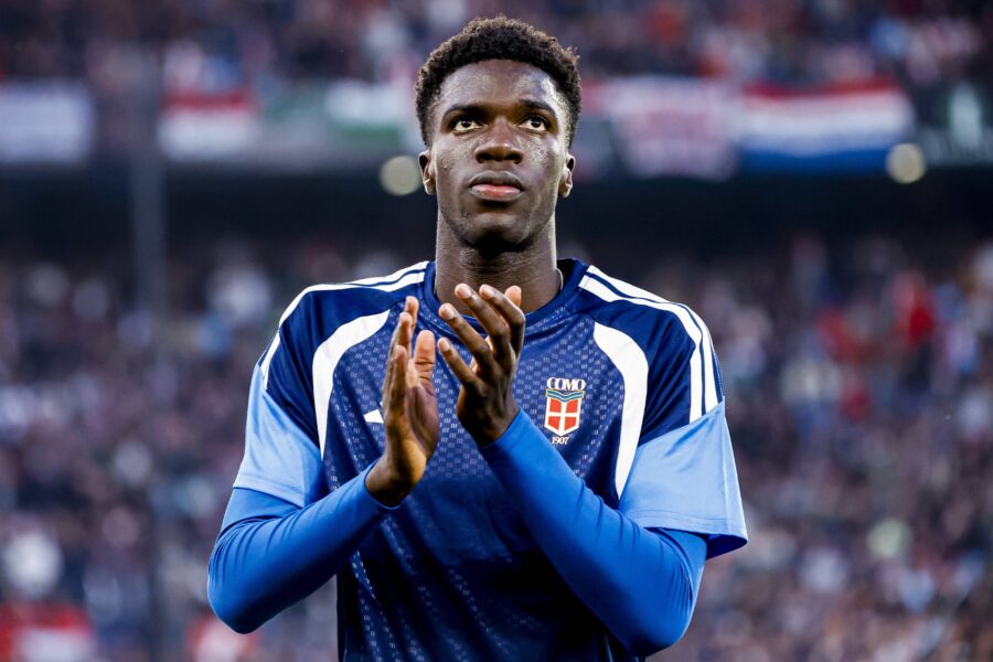 Assane Diao in Feyenoord-Como