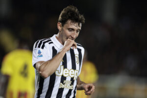 Cambiaso durante Lecce-Juventus