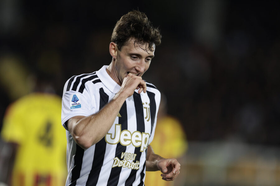 Cambiaso durante Lecce-Juventus