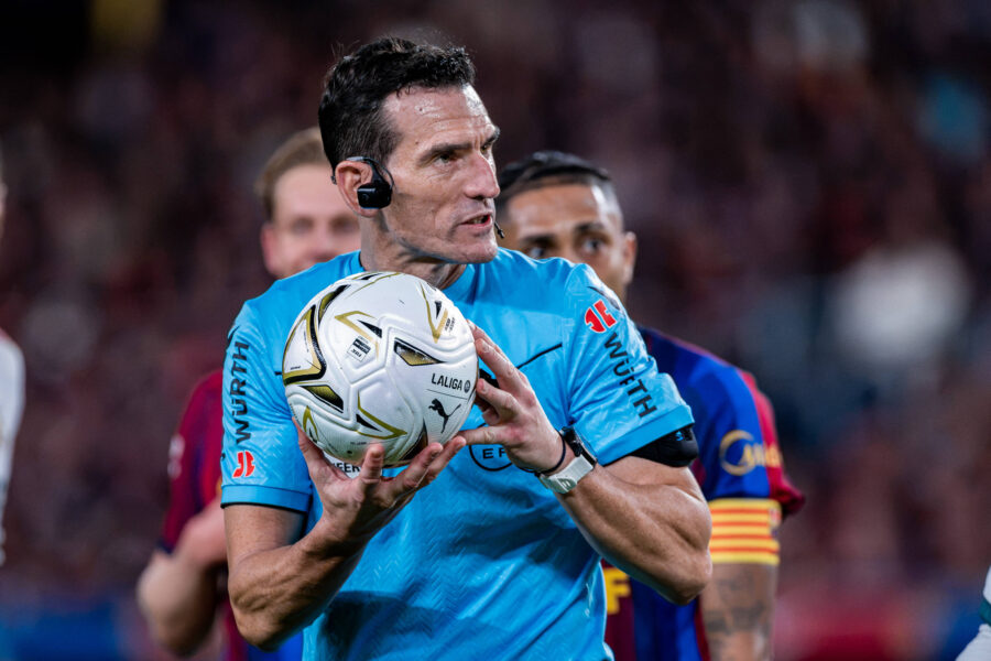 Juan Martinez, arbitro di Real Madrid-Barcellona