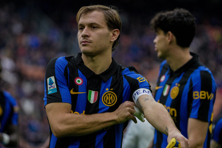 Barella durante Inter-Fiorentina