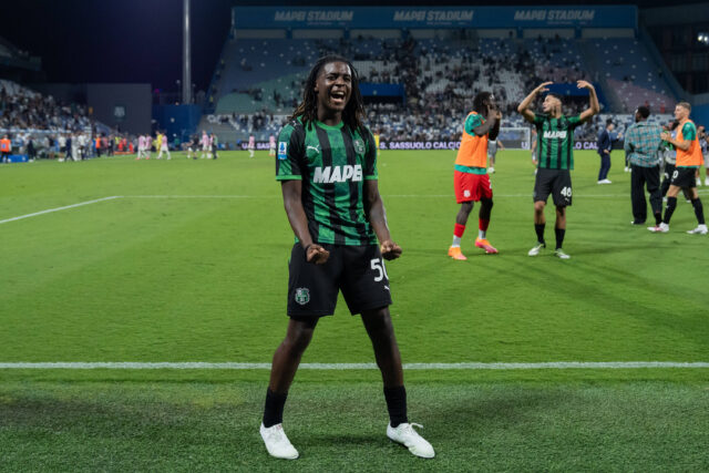 Bakola durante Sassuolo-Juventus